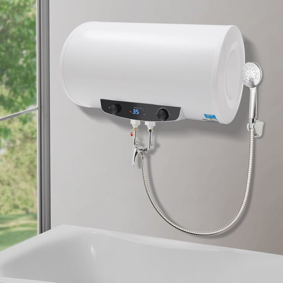 Electric Hot Water Heater Warmer Household Bathroom Shower  30 Gallon Tank