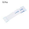 thumbnail image 3 of Flexible Flat Cable, 30mm 1mm Pitch 6 Pins FPC FFC Flexible Ribbon Cable 10Pcs, 3 of 6