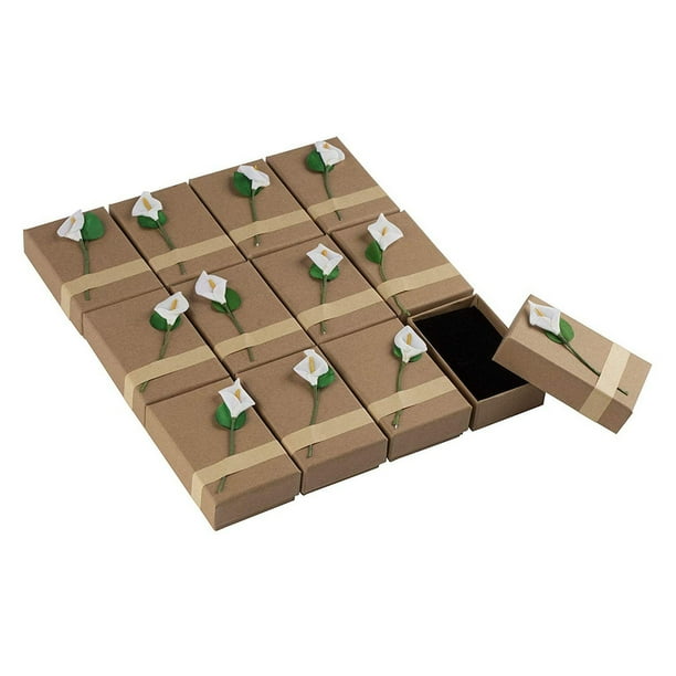 Juvale - Jewelry Gift Box Set - 24-Count Small Gift Boxes for Jewelry