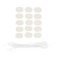 thumbnail image 2 of ANGGREK Outil de Mesure de Sourcils, Accessoire d'Outil de Mesure de Coussinet d'Éponge de Fil de Remplacement pour la Règle de Marqueur de Ligne de Microblading, Fil de Règle d'Eeybrow, 2 of 8