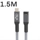 thumbnail image 2 of Cable USB 4 Codo Estereoscópico de 90° 40 Gbps Cable de Datos USB4 Tipo C Carga Rápida PD 240 W, Transferencia de Vídeo 8K 1,5 M, 2 of 5