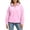Pink, variant on vdgthytj Sweatshirts for Women Long Sleeve Quarter Zip Lapel Collar Fleece Loose Fitted Fall Winter Warm Casual Pullover Tops(Small,Yellow)