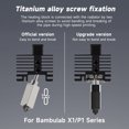 thumbnail image 3 of TFixol Bambu Lab X1C/P1P 3D Printer Upgrade Kit: Hardened Steel Nozzle, High-Temp 550°C, 0.4mm Diameter, Enhanced Flow & Durability, 3 of 6
