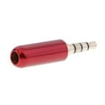 thumbnail image 7 of Replacement Male Plug 4 Pole 1/8inch 3.5mm Solder Type DIY Audio Cable Connector for Repair Headphs Headset Red, 7 of 7