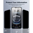 thumbnail image 3 of Paquete de protectores de pantalla de privacidad ESR 3 para iPhone 16e/14/13/13 Pro, 3 of 9
