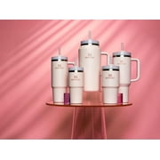 Stanley Quencher H2.0 Flowstate Stainless Steel Double Wall Insulated Tumbler 40 oz. Rose Quartz