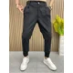 thumbnail image 2 of Pantalones de traje negro fluido para hombre, pantalones ajustados drapeados con trenzas para hombre, oferta de ropa de verano 2024, diseñador clásico de primavera, formal, 2 of 5