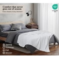 thumbnail image 5 of ROYALE LINENS Cotton Waffle Blanket - Breathable and Soft, Lightweight and Cozy Waffle Weave Bed Blanket for All Season (Twin, Bright White), 5 of 9