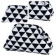 thumbnail image 2 of Monedero Nube Bolso Tejido A Rayas para Mujer Color Contrastante, 2 of 8