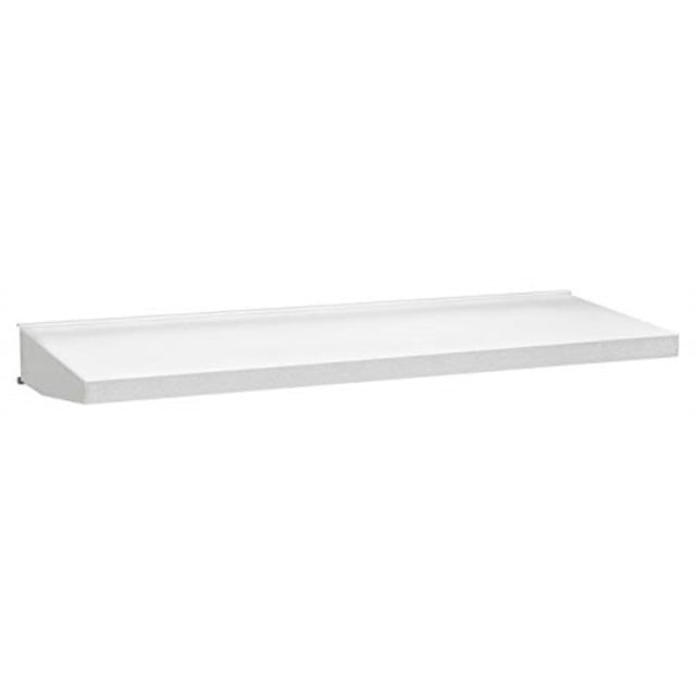 gladiator gawa30sfzw 30-inch steel shelf, white