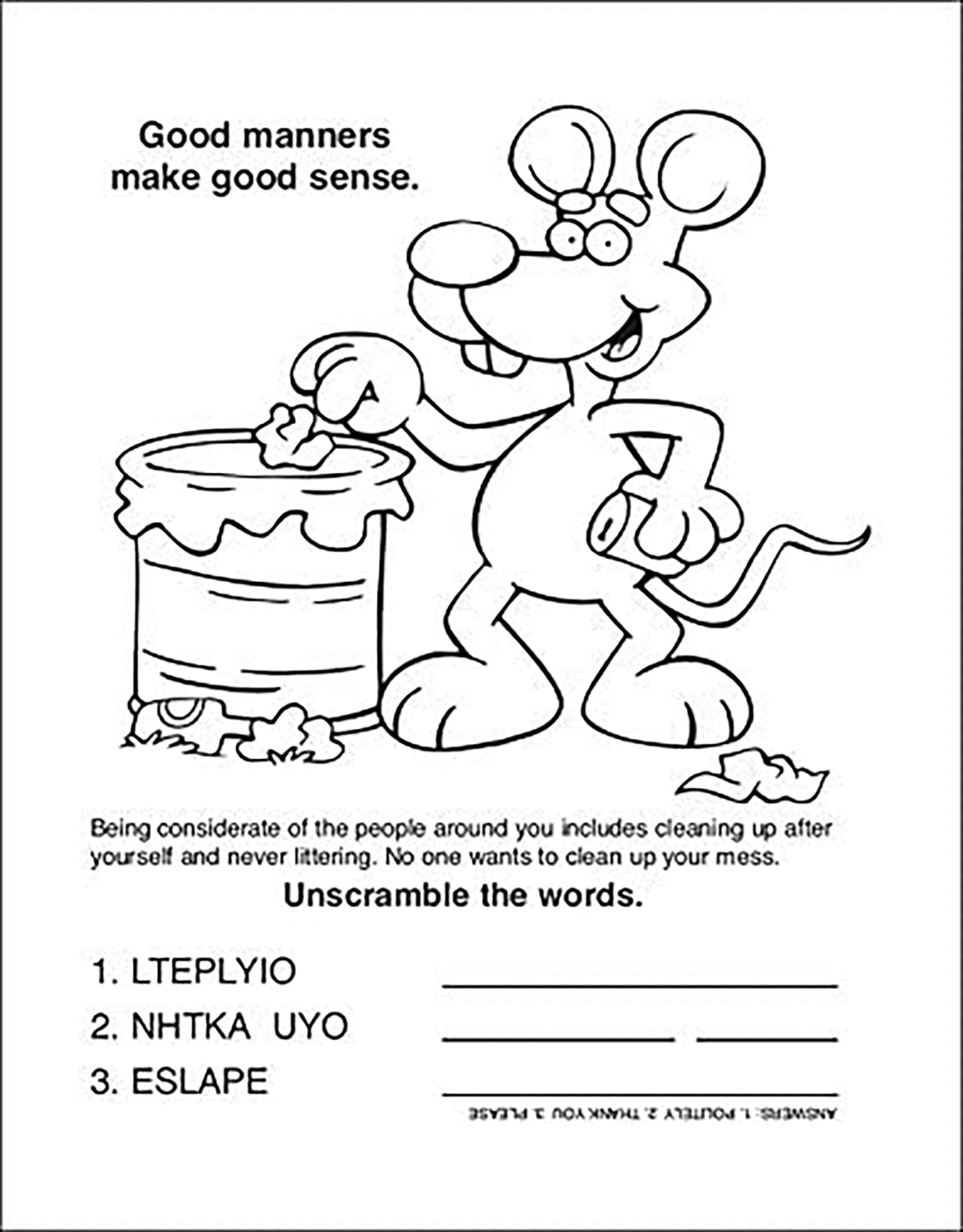 ZoCo: 25 Pack - Practice Good Manners Kid's Coloring & Activity Books
