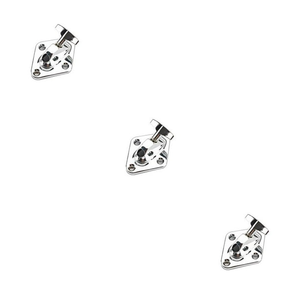 Soidarity Drum Leg Base Smooth Surface Guitar Brackets Screw Holes with Musical Percussion Bottom Mount Base Accessories Part Type1 NO1 Soidarity CBP470843