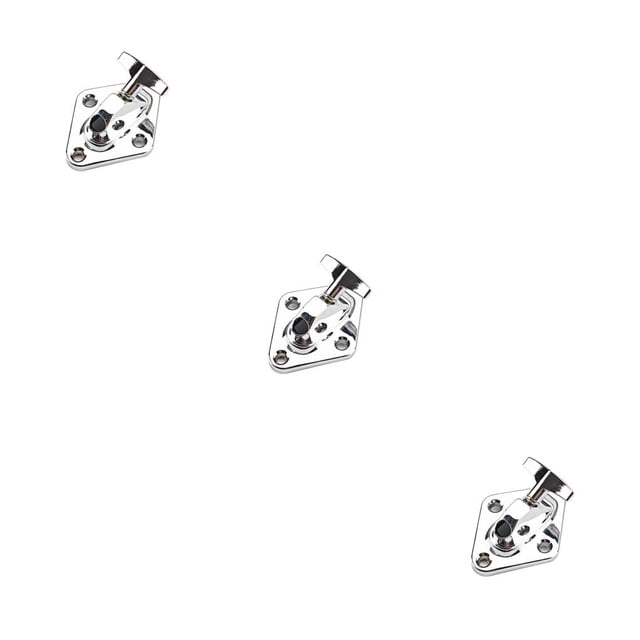 Yuarrent Drum Leg Base Smooth Surface Guitar Brackets Screw Holes with Musical Percussion Bottom Mount Base Accessories Part Type1 NO1 Yuarrent CBP470843