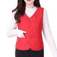 thumbnail image 2 of TaTaai Womens Lightweight Quilted Vest Long Sleeve Solid Color Thermal Slim Fit Puffer Vest for Winter Warmth Layering 1-Pack Gift, 2 of 6