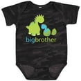thumbnail image 3 of Inktastic Happy Dinosaur New Big Brother Boys Baby Bodysuit, 3 of 5