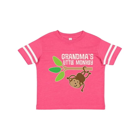 

Inktastic Grandma s Little Monkey Grandchild Gift Toddler Boy or Toddler Girl T-Shirt