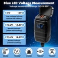 thumbnail image 3 of Motorcycle USB Socket, QC3.0 USB & PD Type C Car Charger Socket, Waterproof Motorcycle USB Charger Fast Charging with Switch and LED Voltmeter, 12V USB Socket for Marine Boat Caravan, 3 of 5