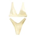 thumbnail image 4 of Conjunto de bikini a la moda para mujer, traje de baño de dos piezas con relleno, almohadilla en el pecho, sin soporte de acero, ropa de playa Fridja  nalpqowj57205, 4 of 8