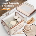 thumbnail image 4 of Folding Bread Proofing Box with 50-113℉ Temp  & 48H Timer, Dough Proofer with Metal Rack, Humidor, Recipes, Ideal for Sourdough, Bread Baking, Pizza, Yogurt, Kombucha, Precise, 4 of 9