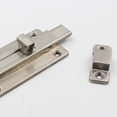thumbnail image 3 of Cerradura de seguridad para puerta con pestillo deslizante, acero resistente para mantenerlo seguro y privado 2 pulgadas, 3 of 9