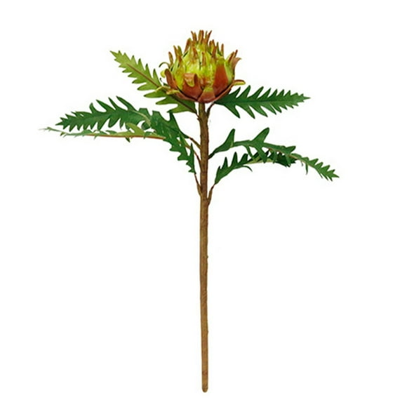 Clearance! Artificial Thistle Flower Bouquet Artificial Spray Eryngiums Plants Rustic Thistle Simulation Sea Holly for Wedding Home Decoration Artificial flowers,H