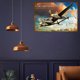 thumbnail image 3 of Plantillas De Dibujo De Pared De Pintura De Hierro Para Letrero De Avión Chic Retro Resistente A La Intemperie Para El Hogar Likrtyny Arte Deco, 3 of 9