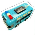 thumbnail image 5 of Police Theme Toy Bus with Interactive Play Features Removable Siren & Steering Wheel, Blue - Educational Emergency Vehicle Toy for Kids Ages 3+ Model 265-5, 5 of 5