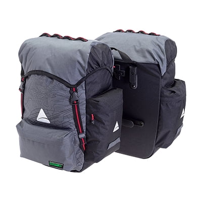 Traveller Pannier - BAG AXIOM PANNIER SEYMOUR O-WEAVE P55+ GY/BK
