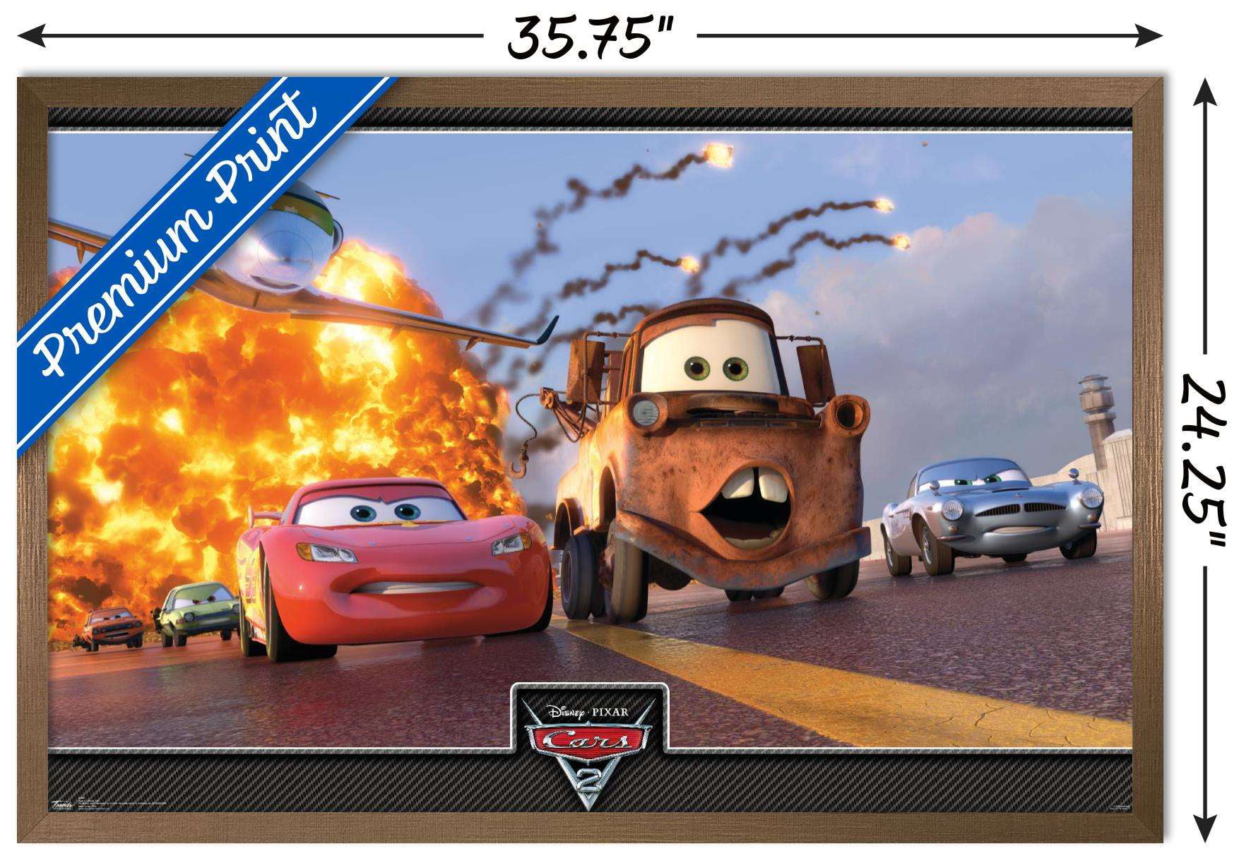 Dekoration Disney Cars Cartoon Movie Poster High Quality Canvas ...