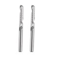 thumbnail image 3 of 10 Pack CNC Router Bits 1/8 Inch Shank Spiral Upcut Router Bit Single Flute End Mill Set Milling Cut, 3 of 5