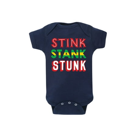 

Instant Message - Stink Stank Stunk - Infant Baby One Piece