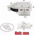 thumbnail image 2 of Winter Promotion, Spring Mini Latches, 6pcs Mini Latch Automatic Spring Catch, Spring Catches, Spring Latch Latch Mini Latch Cabinet Mini Latch for Ki, 2 of 5