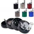 thumbnail image 5 of Black Manual Spice Grinder-SL.GT Spice Grinder Hand Operated Zinc Alloy Kitchen Spice Grinder With Hand Crank, 5 of 5