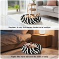thumbnail image 4 of Pet Bed Pet Mat Cozy Removable & Washable Comfort For Cats And Dogs Zebra Stripes, 4 of 8