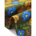 thumbnail image 5 of Agnes Orinda Plus Size Skirts for Women Floral Stretchy Waist Layered Flowy Summer Maxi Skirt 2X Green Yellow, 5 of 8