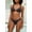 Black, variant on Solid color new swimsuit bikini, sexy seaside vacation style