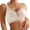 White, variant on Minimizer Bras for Women Plus Size Mesh Breathable Seamless Lifting Light Support Push Up Bralettes Everyday Bra