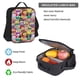 thumbnail image 5 of Easygdp Cute Cartoon Owls Mochila para Niños y Niñas con Set de Caja de Almuerzo y Estuche para Lápices 3 en 1, Mochila Escolar Estampada para Adolescentes, 5 of 7