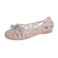 thumbnail image 3 of Ticikt Women's Jelly Sandals Ballet Shoes On Flats Hollow Out Loafers, 3 of 9