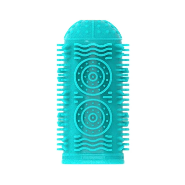 Dsscvnef Dog Toothbrush Kit Finger Toothbrush for Dogs Finger Toothbrush for Dog Teeth Cleaning Care Pet Toothbrush Battery for Dogs Accessories Dog Groomer