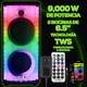 thumbnail image 3 of Bocina Bluetooth 9,000 Watts Tws Panel Iluminado GECKO ELECTRONICS GK-KK88, 3 of 6