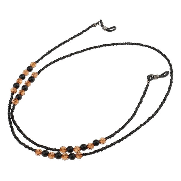 de lectura de 80 cm de largo, de sol, , cordón, collar, cadena Negro Hugo Collar de gafas