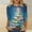 Color#5, variant on Holiday Gifts! Titcea Christmas Shirts for Women 3/4 Sleeve Crewneck Cute Christmas Print Pullover Sweaters 2024 Loose Comfort Casual Tops