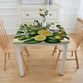 thumbnail image 3 of nygtbtfer  Zesty Lemons Vinyl Flannel Backed Tablecloth, Lemon Vine Indoor/Outdoor  Tablecloth, Picnic, Barbeque, Patio and Kitchen Dining,  Oblong/Rectangle, 3 of 7