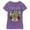 Purple Berry, variant on Girl's Scooby Doo Zoinks Monster Audience  Graphic Tee Purple Berry X Small
