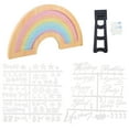 thumbnail image 2 of Weiweiguan 1 Set Felt Frame Decorative Message Board DIY Letters Board Felt Letter Board, 2 of 6