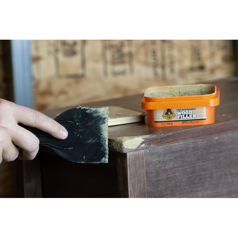 Gorilla All Purpose Wood Filler Wood Repair Kit with Putty Knife