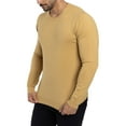 thumbnail image 3 of X RAY Mens Crew Neck Sweater Slim Fit Midweight Pullover Sweater for Men for Casual Dressy Wear (Big & Tall Available), Copper, 2XL, 3 of 11