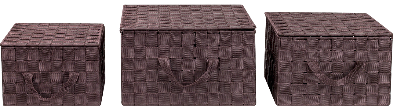 Woven Storage Basket - Brown