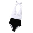 thumbnail image 1 of Traje de baño deportivo sin mangas para mujer, traje de baño de moda para vacaciones de verano L, 1 of 9